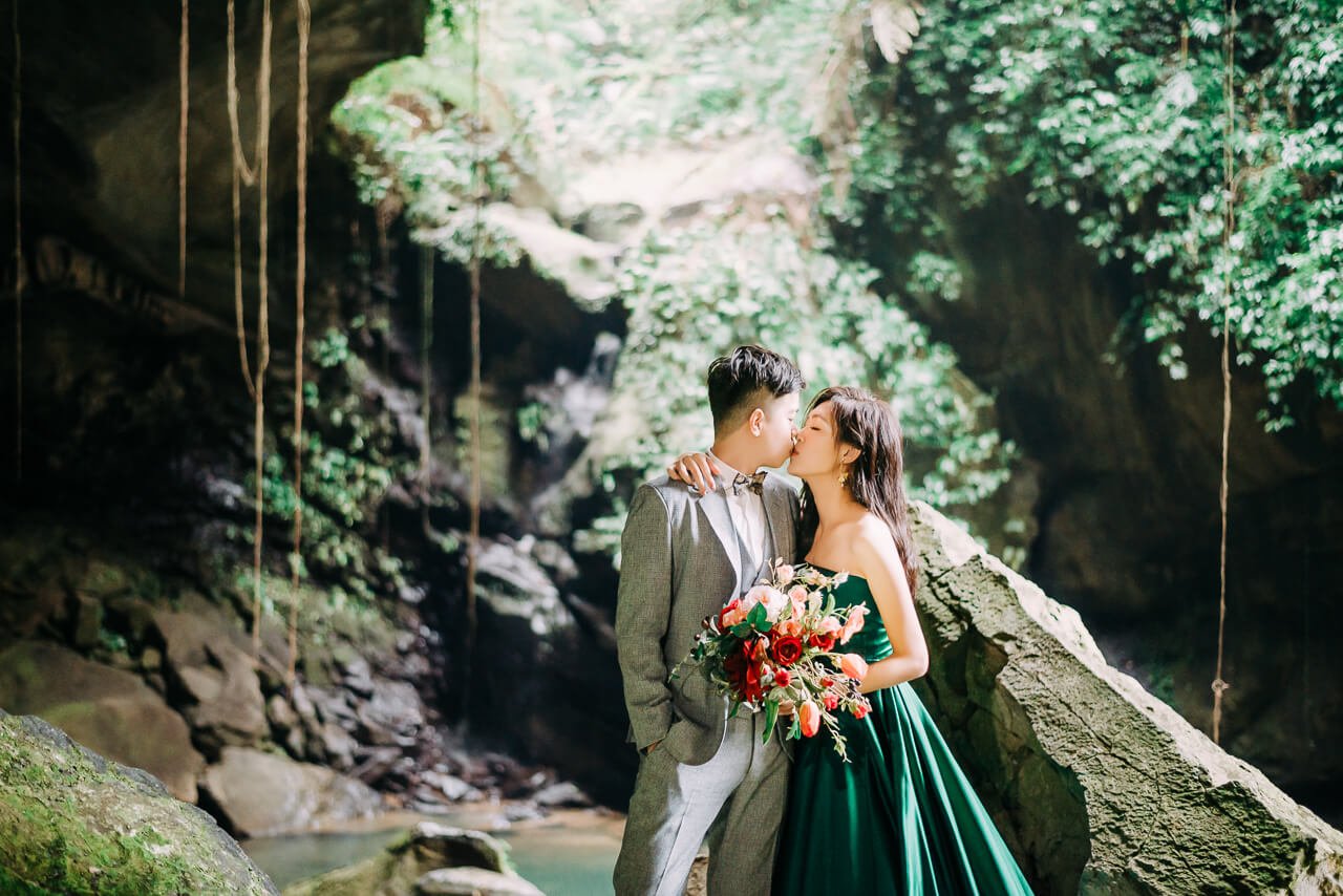 蝙蝠洞自助婚紗