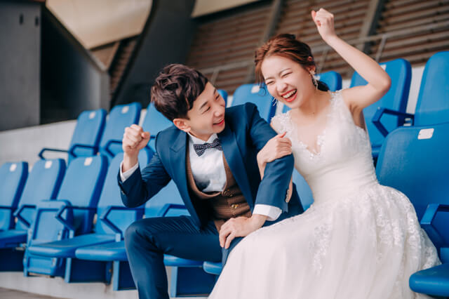 台北大學自助婚紗